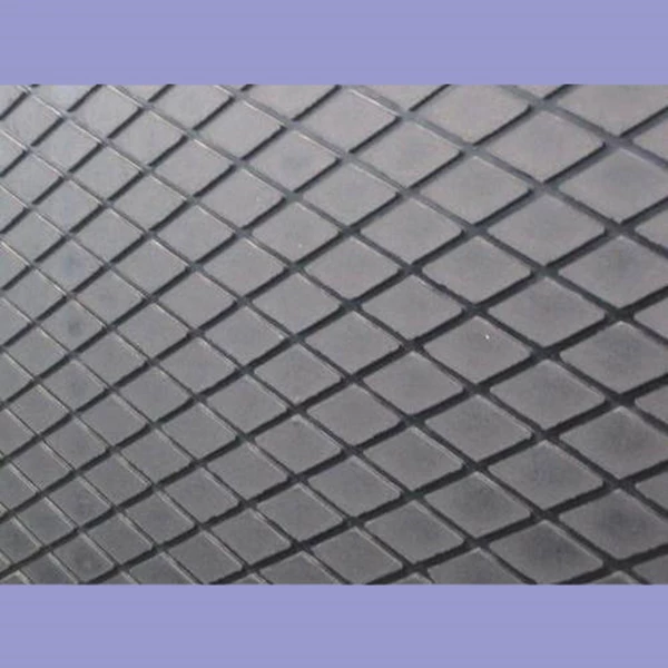 Rubber Lagging Diamond Grooving Thickness 12mm x 1000mm x 1700mm