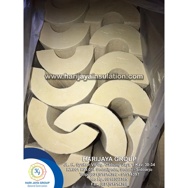 Calcium Silicate Pipe 3 Inch Thickness 25mm x 610mm