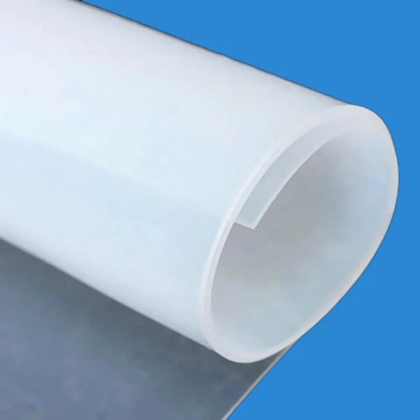 White Clear Silicone Rubber 10mm x 1m x 1m