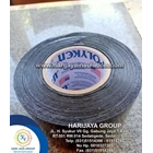Wrapping Tape 4 Inch Hitam x 400 Feet ( Indent )  1