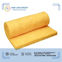  Glasswool Ecowool Kepadatan 16kg/m3 Tebal 50mm x 1.2m x 15m