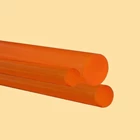 Polyurethane Batangan Warna Orange Teh Diameter 25mm x 1m 1