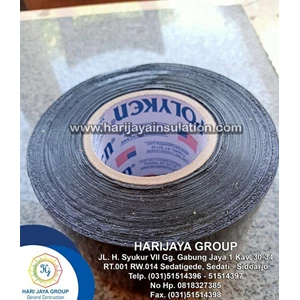 Wrapping Tape Polyken 955-20 4 Inch x 30m Hitam 
