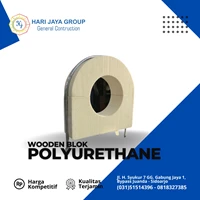 PU Polyurethane Block + U-Bolt 5 inch Thickness 50 mm