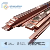 Plat Strip Tembaga Tebal 10mm x 40mm x 400mm
