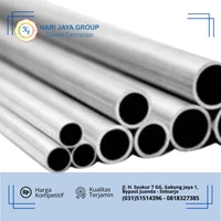 Pipa Alumunium 1/2inch Thick 1mm x 6m