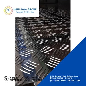 Plat Bordes Aluminium thick 2mm x 1.2mtr x 2.4 mtr