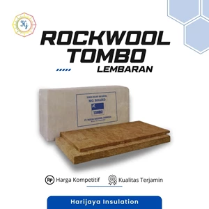 Rockwool d.100 tebal 50mmx600x5000 per M2