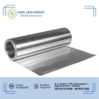 Plat aluminium coil 0.3mm x 1 mtr x 50mtr