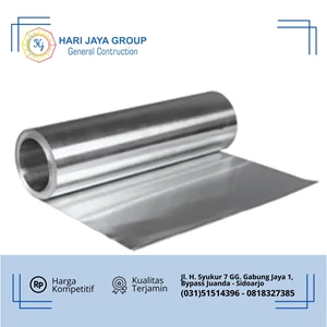 Plat aluminium coil 0.3mm x 1 mtr x 50mtr