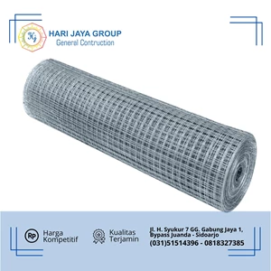 Wiremesh ss 304 lubang 25x25 tbl 2.5mm x 1mtr x 30mtr