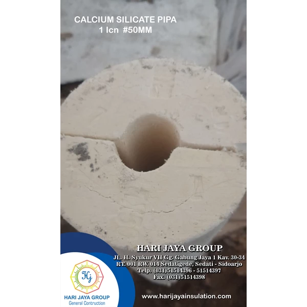 Kalsium Silikat (Calcium Silicate)  1" 50mm 