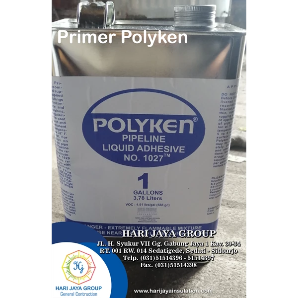 Primer Coating Adhesive 3.375 L Polyken 