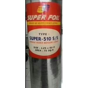 Aluminum Foil Superfoil 510 Single Side 1.2m x 60m