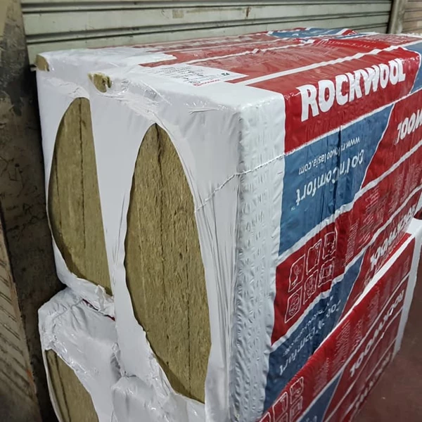 Rockwool Sheet D.80kg / m3 Thickness 50mm x 0.6m x 1.2m Red Rockwool