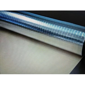 Alumunium Foil ( Polyfoil ) 1.25m x 60m Single Side Benang Lurus