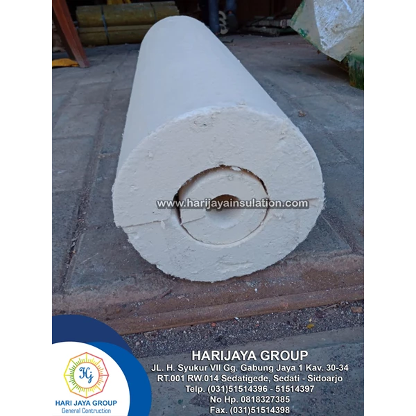 Calcium Silicate Pipe 1 Inch Thick 50mm x 610mm