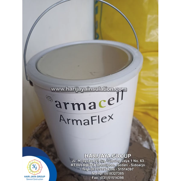Armaflex glue gallon content of 3.78 liters
