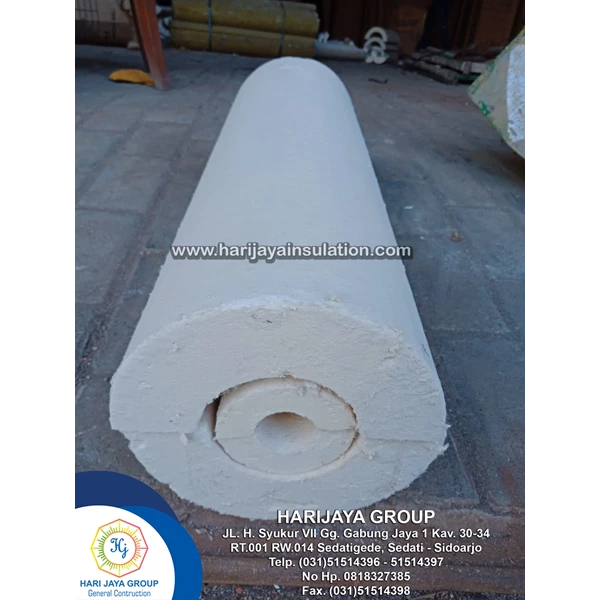 Calcium Silicate Pipe 1 Inch Thickness 25mm x 610mm