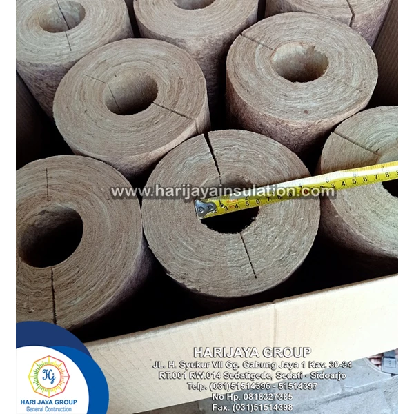 Rockwool Tombo Pipa 2 Inch Thick 50mm x 1m
