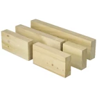 Wooden Block Wood Material 2 1/2 Inch x 50mm x 50mm 1