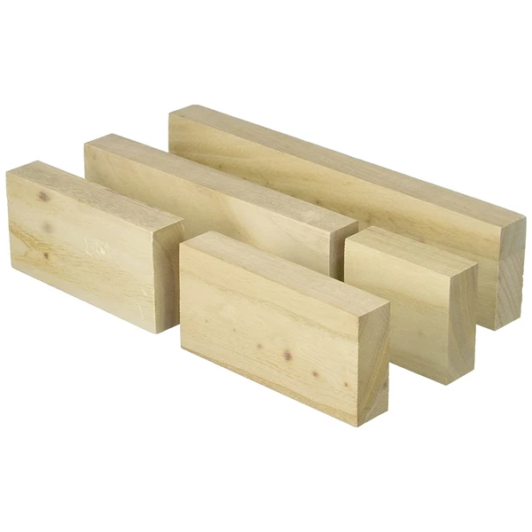 Wooden Block Wood Material 2 1/2 Inch x 50mm x 50mm