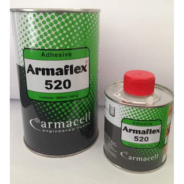 Armaflex The glue is 520 Adhesive contains 3.75 Liter