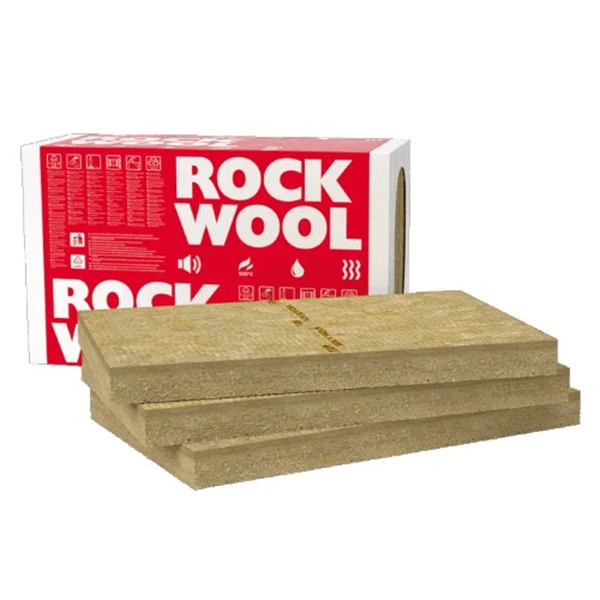 Red Rockwool Sheet D.100kg / m3 Thickness 50mm x 0.6m x 1.2m