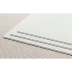 Milk White Rubber Sheet 6mm x 1m x 1m