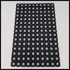 Anti Slip Rubber Floor Motif Coin/lines/bordes Thickness 4mm x 120cm x 10m 1