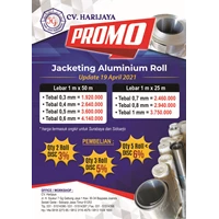 Promo Cladding Alumunium Jacketing