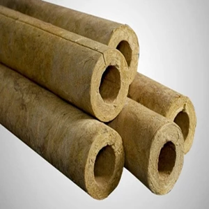 Rockwool Tombo Pipe D.90kg / m3 Diameter 1 Inch Thickness 25mm x 1m