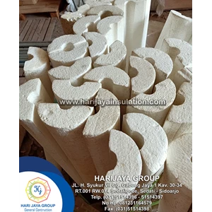 Styrofoam Pipa D.17kg/m3 1.5 Inch Tebal 100mm x 1m