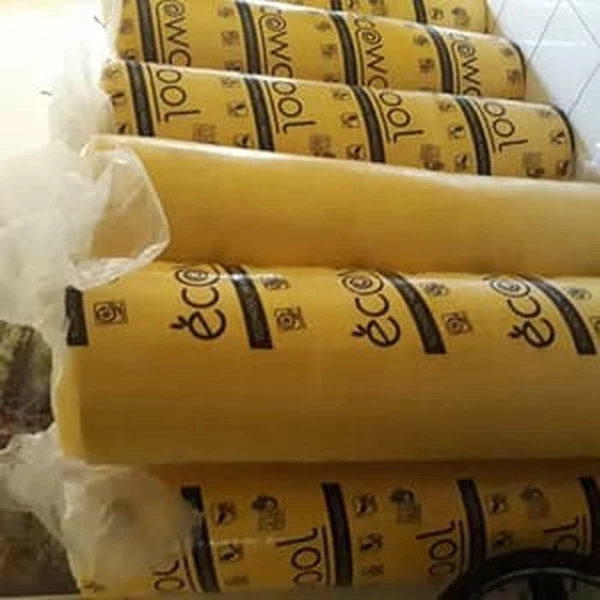 Glasswool Foil Ecowool Thickness 50mm x 1.2m x 15m 2 Layer