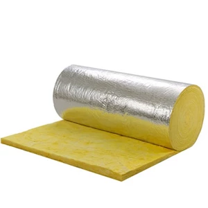 Glasswool Aluminum Foil Stick 1 Side D.24kg/m3 Thickness 5cm x 1.2m x 15m