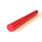 Polyurethane Rod ( warna merah bendera )  Diameter 80mm x 50cm 1