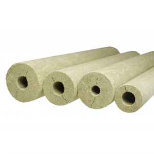 Rockwool Pipe D.120kg/m3 2 Inch x 1m Indent