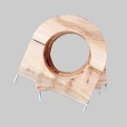 Wooden Block (Wood Material) + Locking Plate 2mm M12 M12 1 Inch Thick 50mm 1