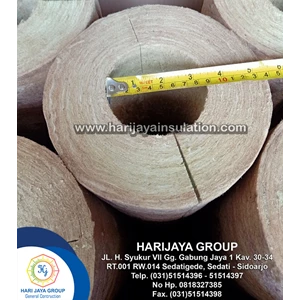 Rockwool Pipe D.90kg/m3 3 Inch Thick 50mm x 1m
