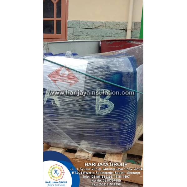 Polyurethane Liquid Vessel Body D.40kg/m3 Package A & B 60kg