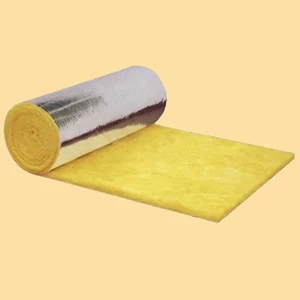 Glasswool + Alfoil 1 Side D.16kg/m3 Thickness 25mm x 1.2m x 30m Indent