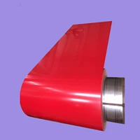 Plat Galvanis Warna Merah AZ150G550 Indent Tebal 0.4mm x 1.2m x 2.4m 480000