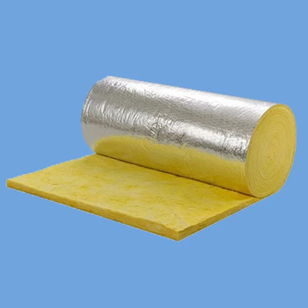 Glasswool + Alfoil Sticking Indent Single Sided D.16kg/m3 Thickness 25mm x 1.2m x 30m