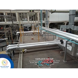 Insulation Sachary Tank Material + Jasa RW Blanket D.100kg/m3 Alsheet 0.8m 75 m2